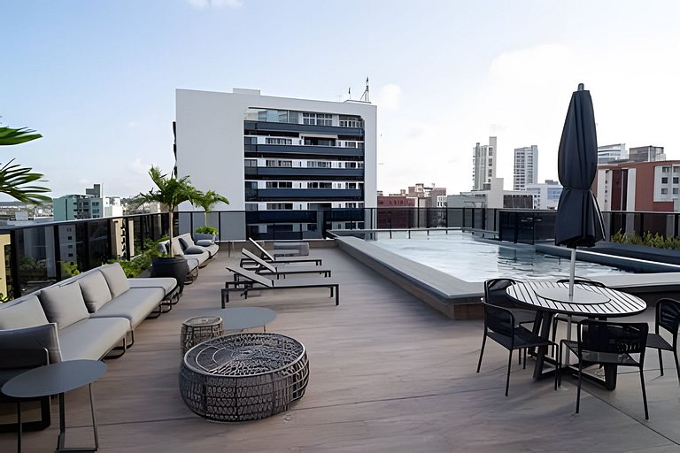 Flat Completo em Tambaú - A Passos da Praia