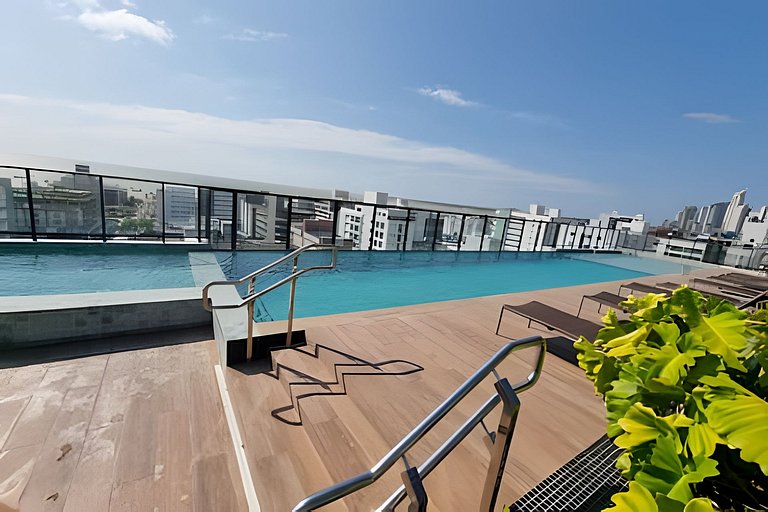 Ap com Varanda Vista Mar - Próximo a Praia