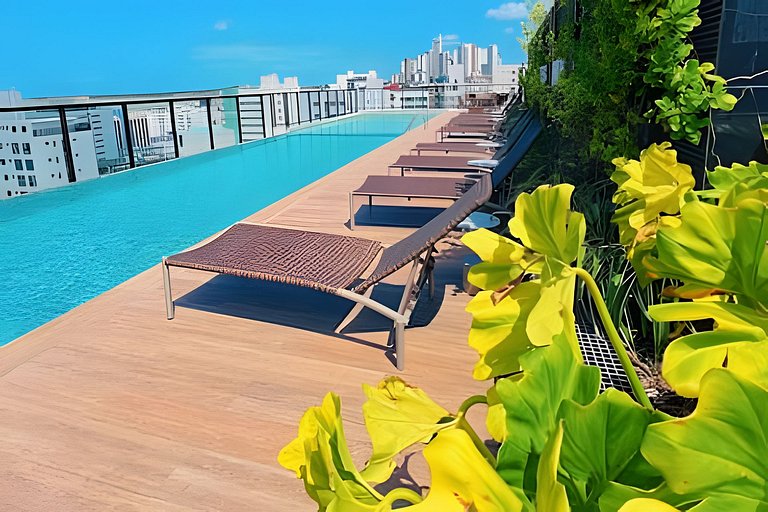 Apartamento familiar pertinho da praia: viva os dias de sol