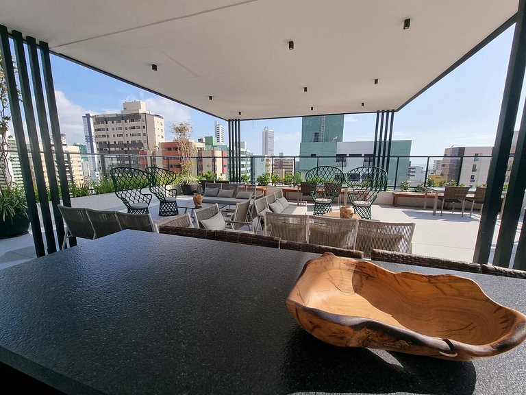 Apartamento familiar pertinho da praia: viva os dias de sol