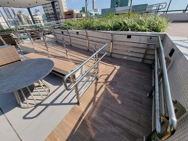 Apartamento familiar pertinho da praia: viva os dias de sol
