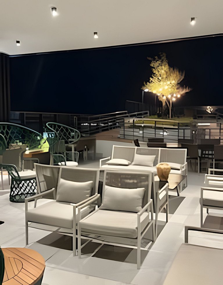 Flat a Passos da Orla de Tambaú - com Piscina