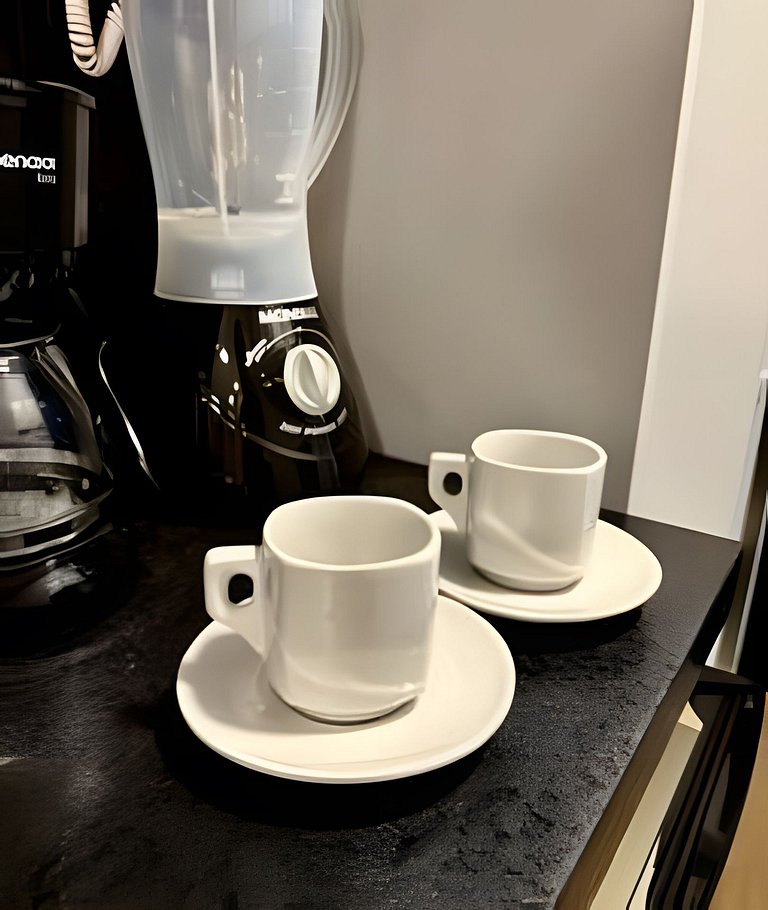 Flat a Passos da Orla de Tambaú - com Piscina