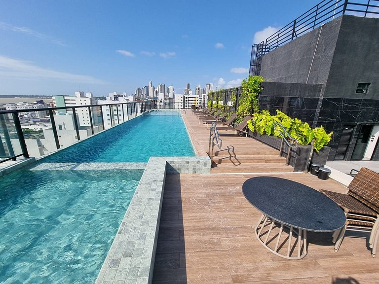 Flat Próximo a Praia Tambaú - Completo + Piscina