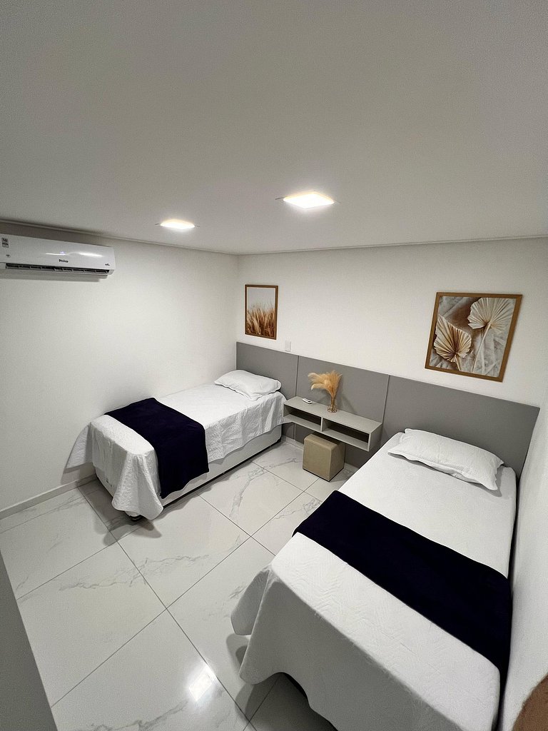 Ap com Varanda Vista Mar - Próximo a Praia