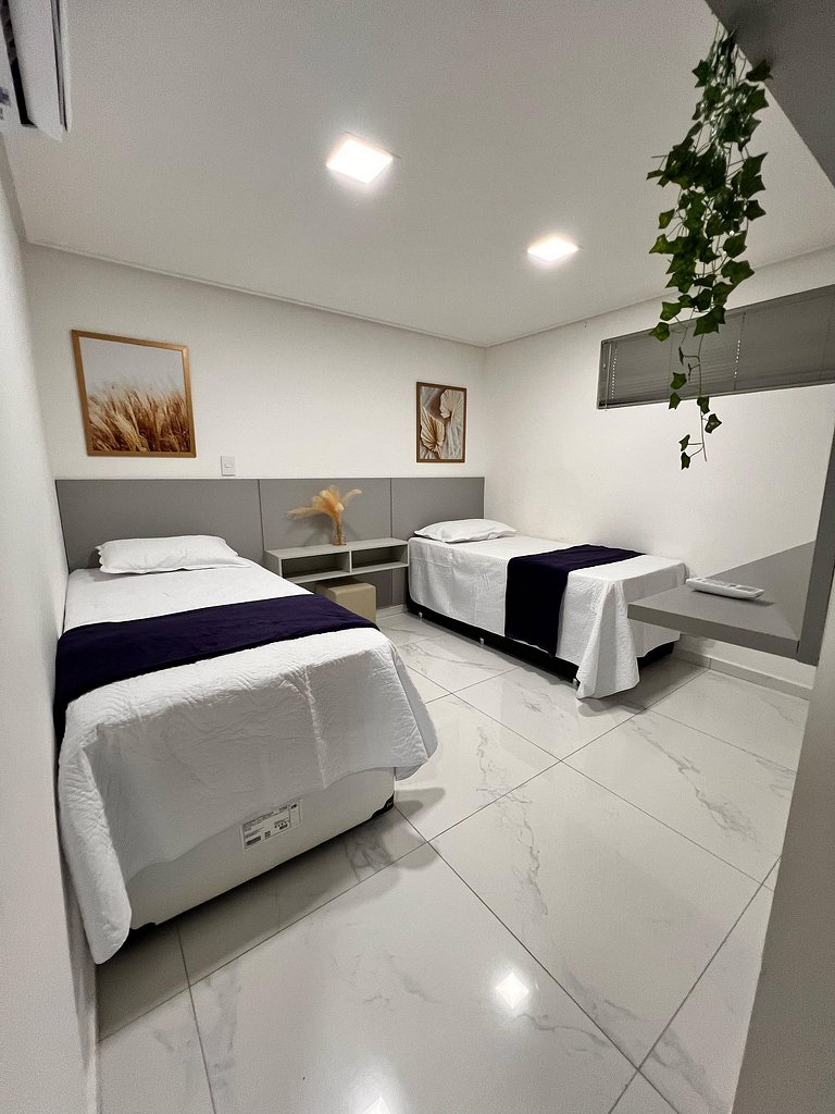 Apartamento familiar pertinho da praia: viva os dias de sol