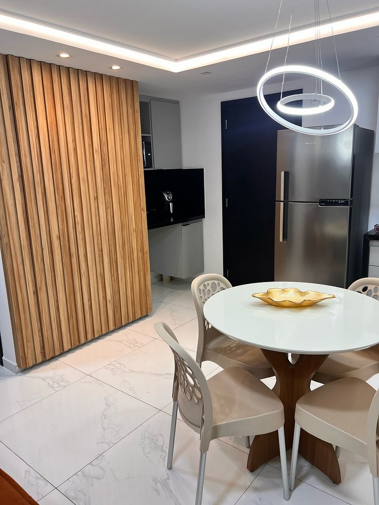 Apartamento familiar pertinho da praia: viva os dias de sol