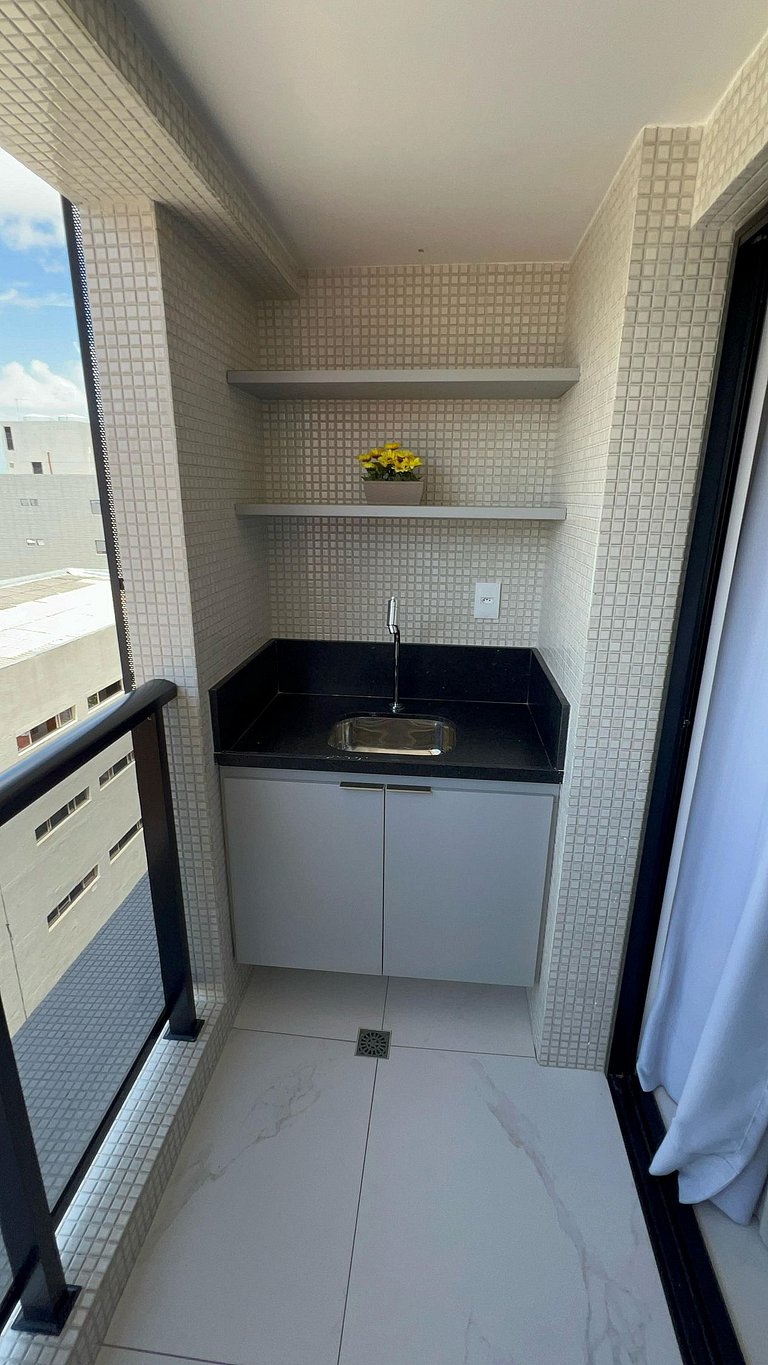 Apartamento familiar pertinho da praia: viva os dias de sol