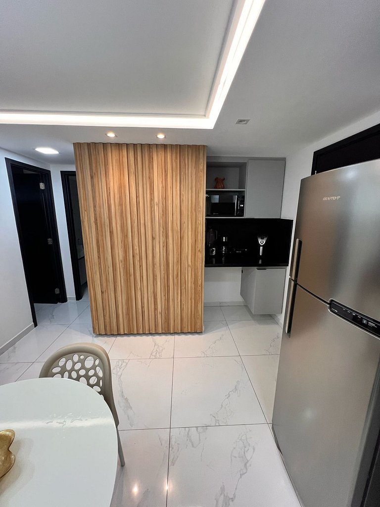 Ap com Varanda Vista Mar - Próximo a Praia