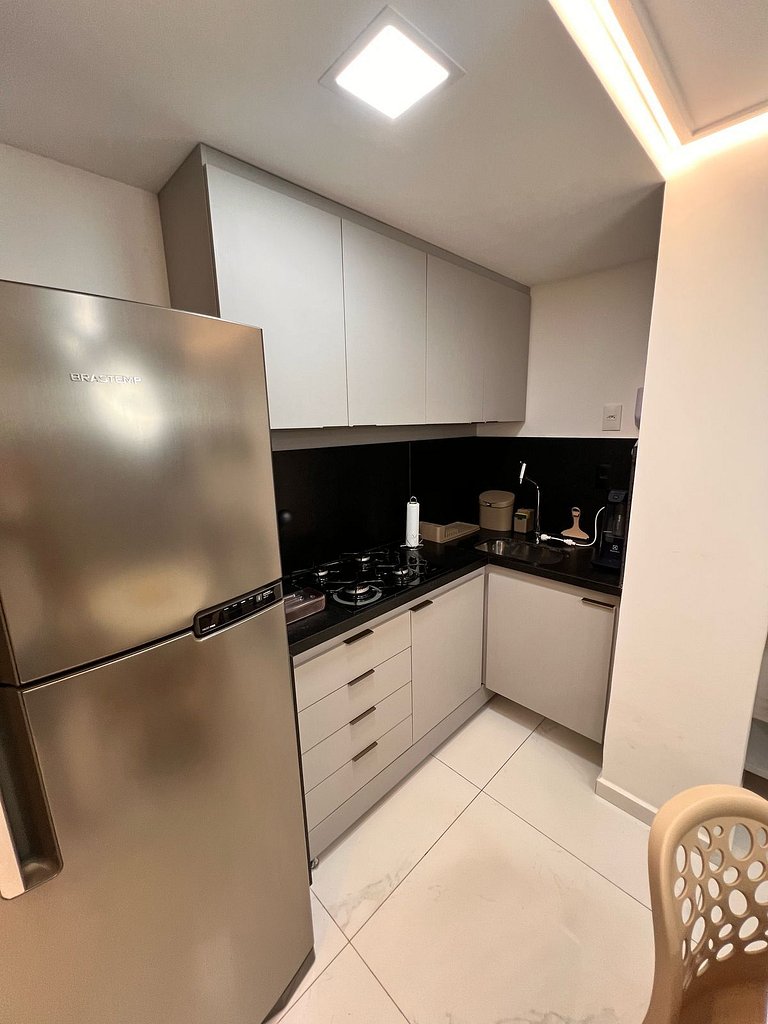 Apartamento familiar pertinho da praia: viva os dias de sol