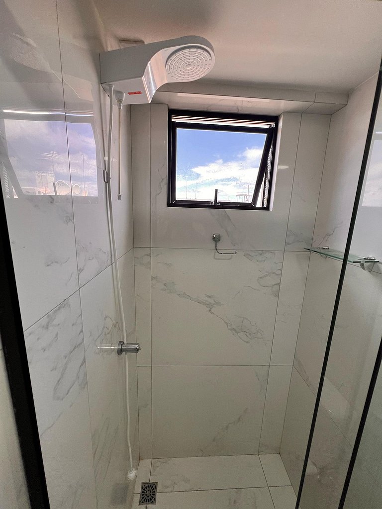 Ap com Varanda Vista Mar - Próximo a Praia