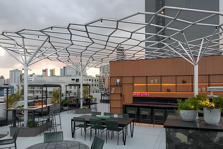 Alta Garden – Flat Frente Mar no Melhor de JP