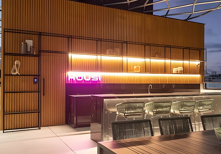 Flat Pé na Areia - Jardim Oceania