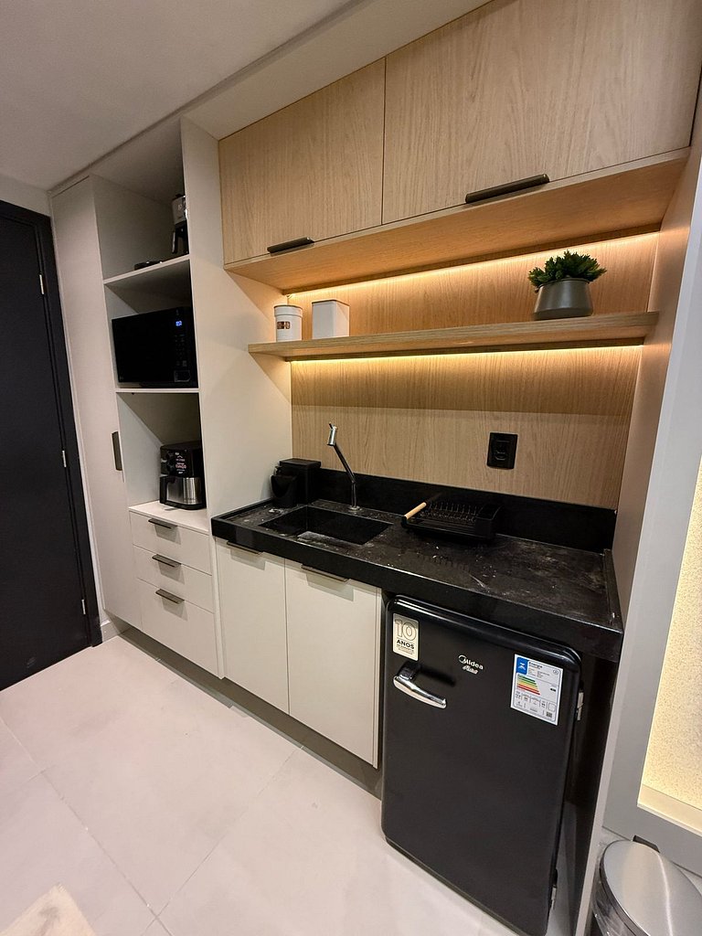 Flat Pé na Areia - Jardim Oceania