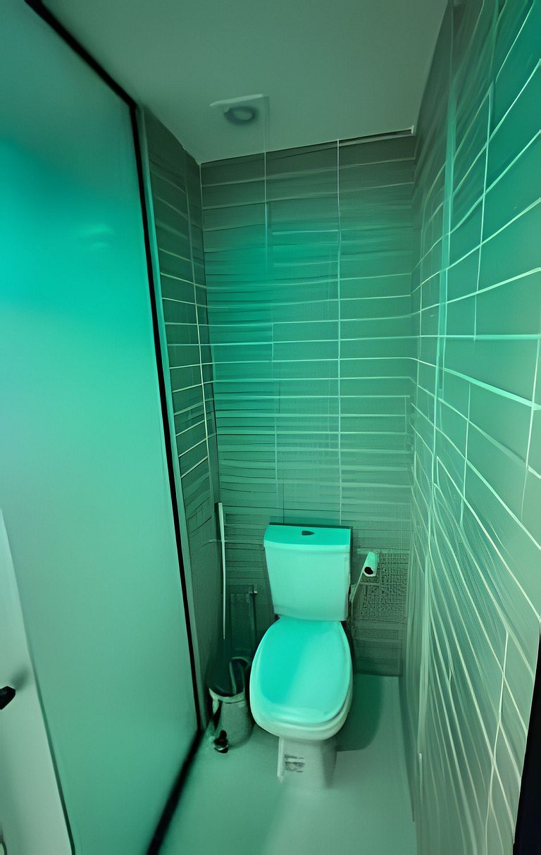 Flat Com Vista Incrível com Piscina - Pé na Areia