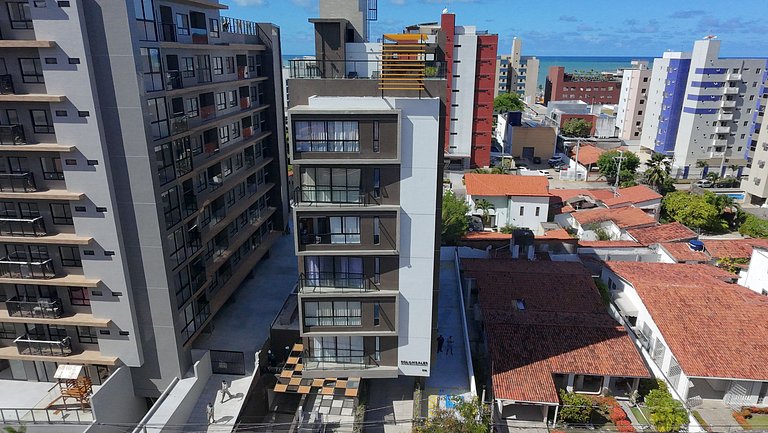 Flat Próximo da Praia em Manaíra - Completo