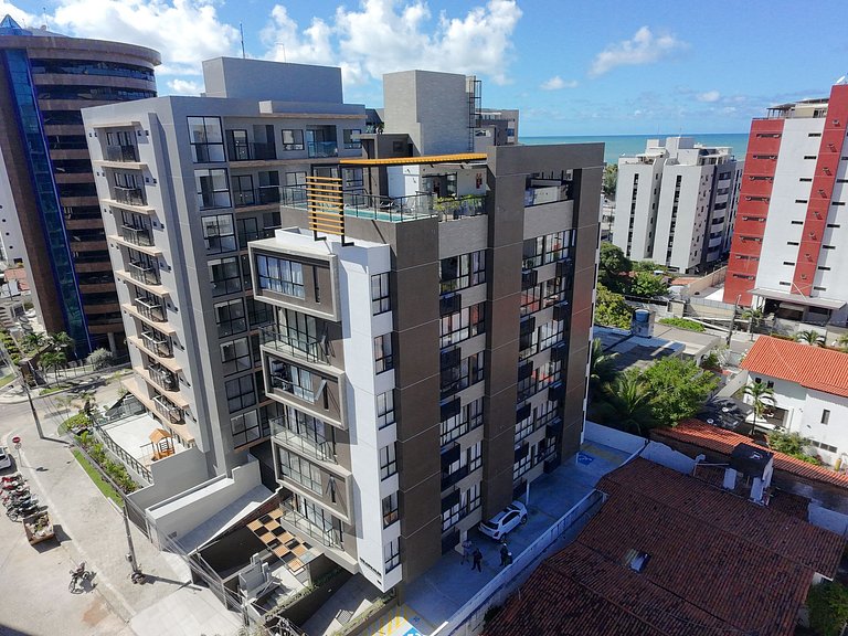 Flat Próximo da Praia em Manaíra - Completo