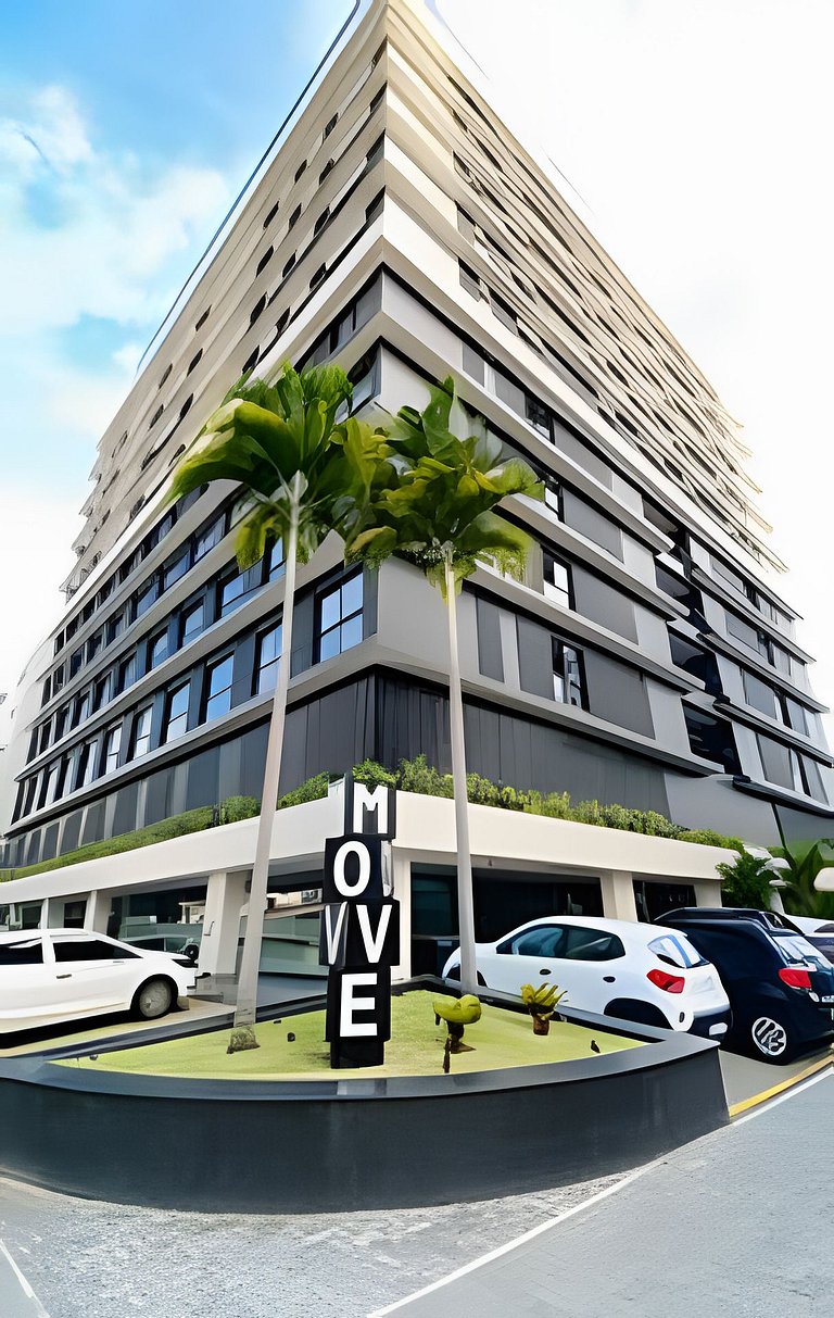 Flat elegante em área nobre e central em Tambau