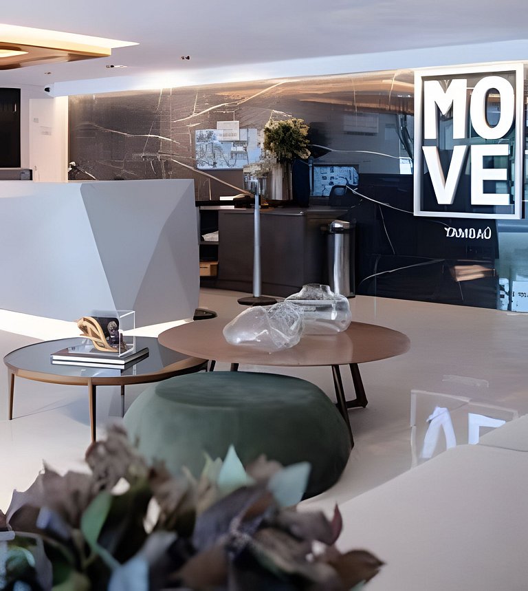 Flat elegante em área nobre e central em Tambau