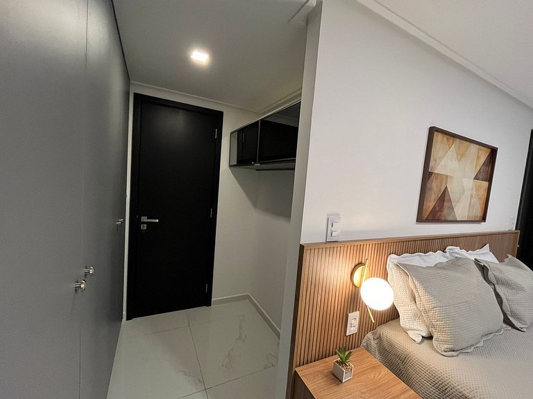 Flat elegante em área nobre e central em Tambau