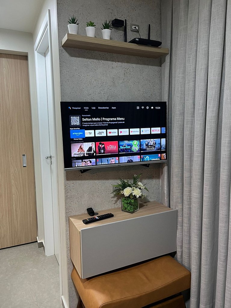 Flat premium em João Pessoa, localização top