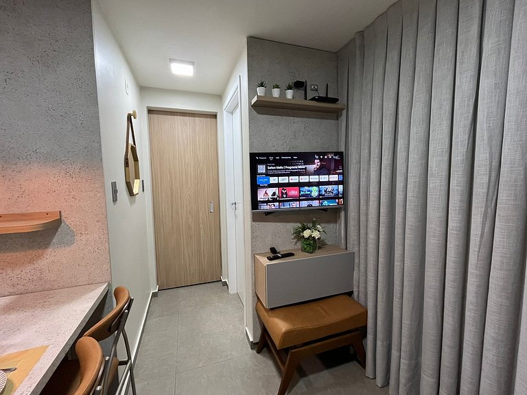Flat premium em João Pessoa, localização top