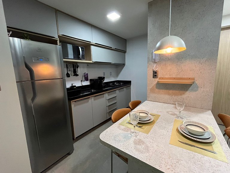 Flat premium em João Pessoa, localização top