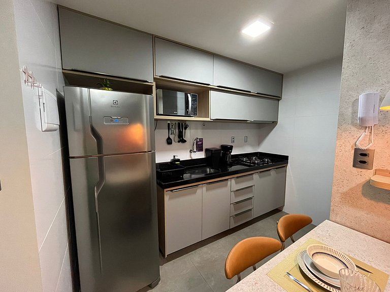 Flat premium em João Pessoa, localização top