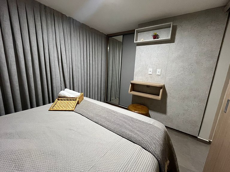 Flat premium em João Pessoa, localização top