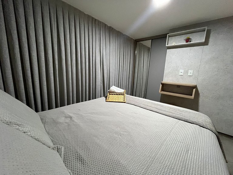 Flat premium em João Pessoa, localização top