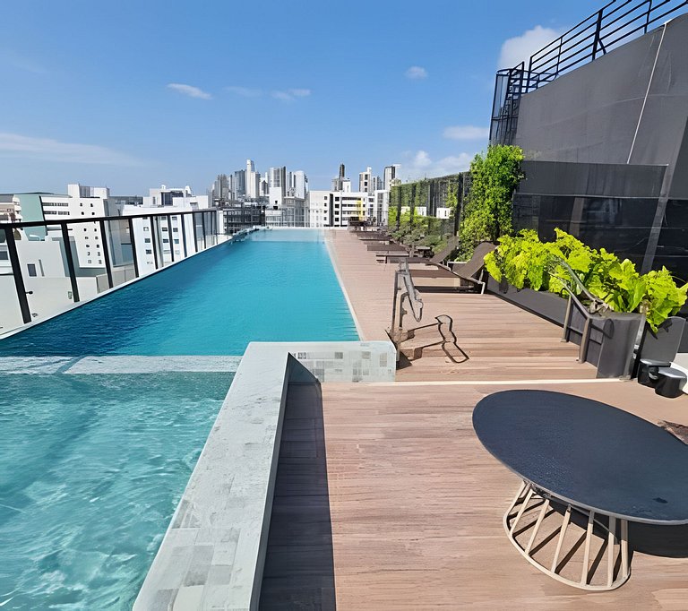 Ap Completo - Vista Incrível - Próximo a Praia