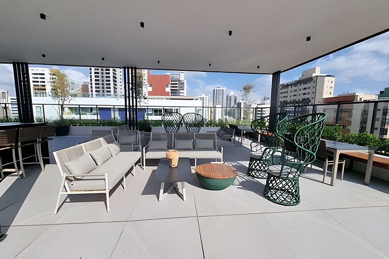 Flat Próximo da Orla de Tambaú com Piscina