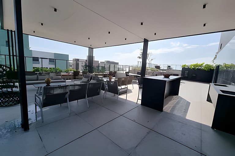 Flat Funcional com Piscina – Move Tambaú