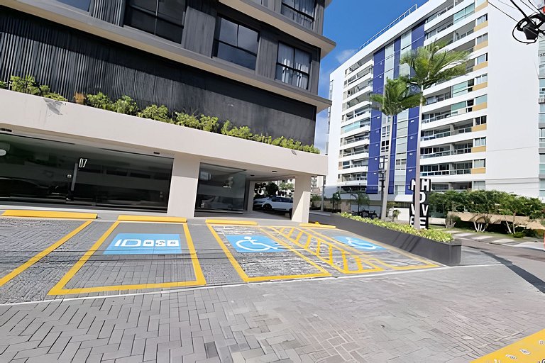 Flat Próximo da Orla de Tambaú com Piscina