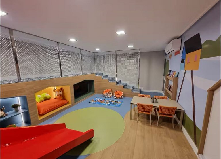 Apartamento familiar pertinho da praia: viva os dias de sol