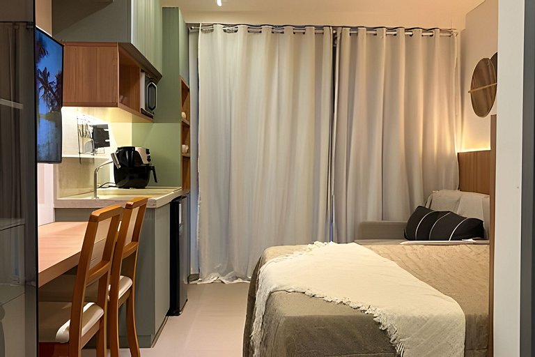Flat Pé na Areia – Experiência Única no Mar