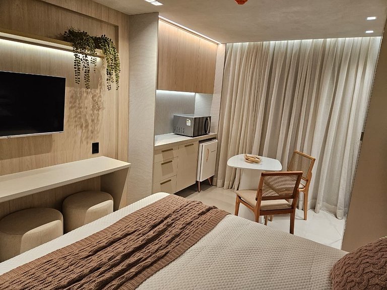 Conforto e Praia – Flat Alta Garden