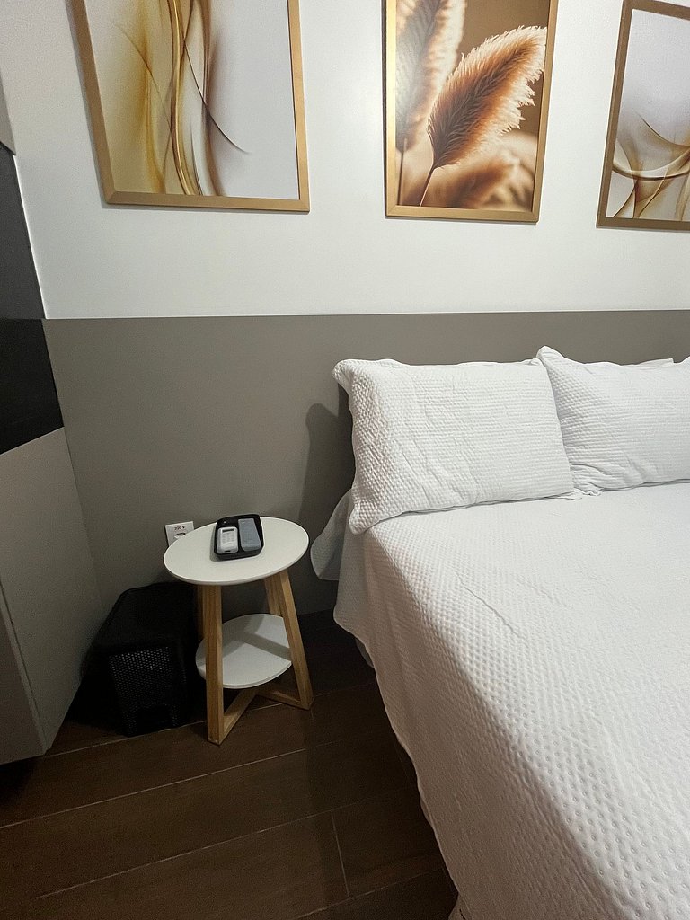 Flat Próximo da Praia - Completo com Piscina