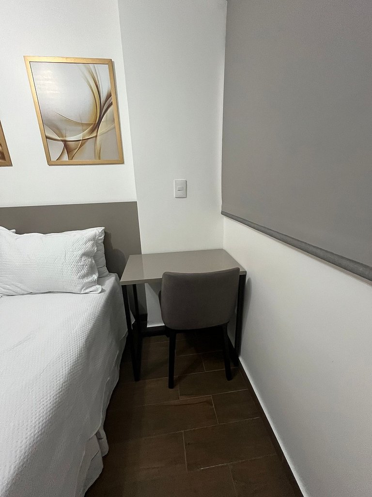 Flat Próximo da Praia - Completo com Piscina