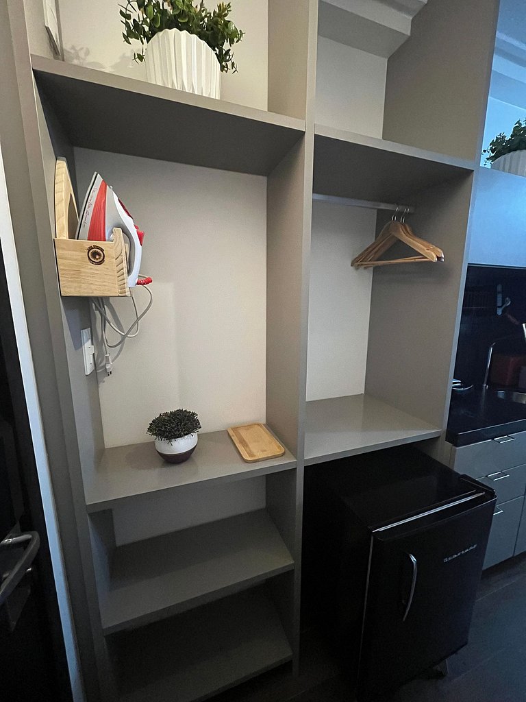 Flat Próximo da Praia - Completo com Piscina