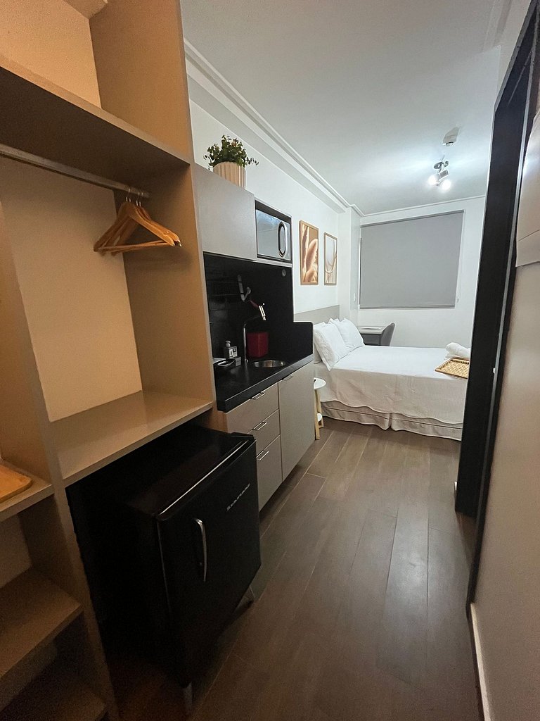 Flat Próximo da Praia - Completo com Piscina