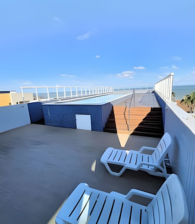 Ap C/ 2Q Beira-Mar + Varanda Vista Mar + Completo