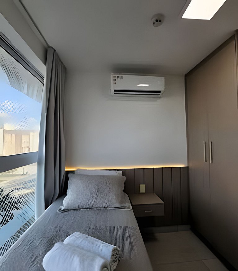 Apto Completo e Confortável - Próximo a Praia