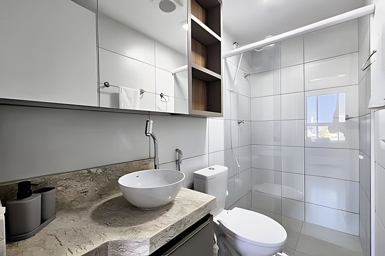 Ap C/ 2Q Beira-Mar + Varanda Vista Mar + Completo