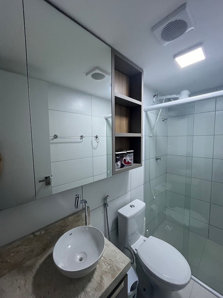 Apto Completo e Confortável - Próximo a Praia