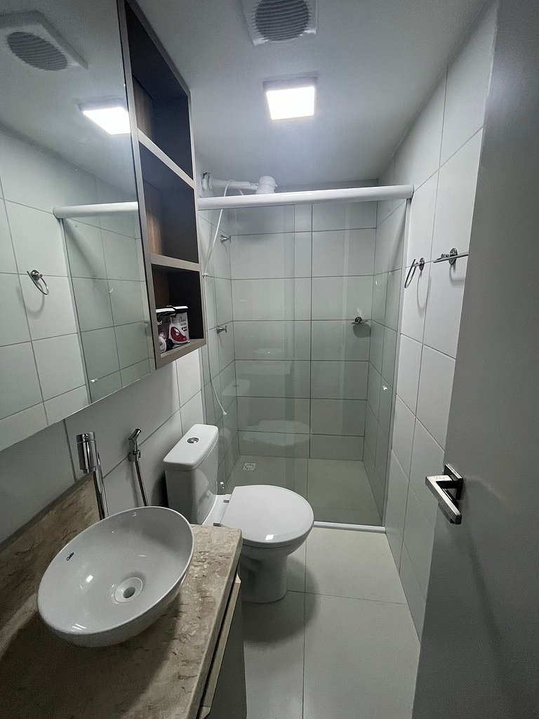 Apto Completo e Confortável - Próximo a Praia