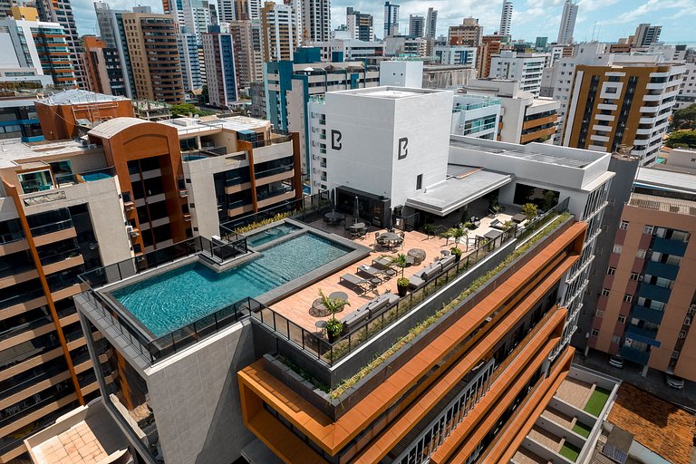 Flat Completo em Tambaú - A Passos da Praia