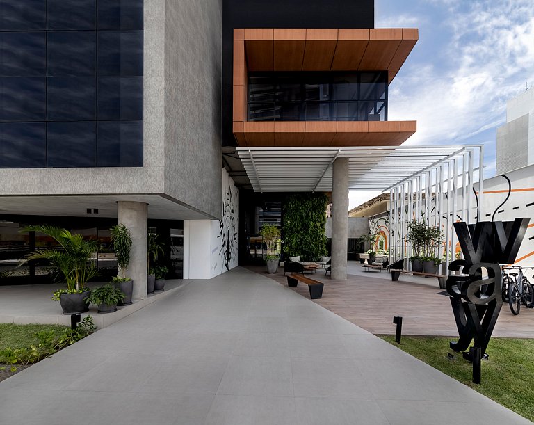 Flat Completo em Tambaú - A Passos da Praia