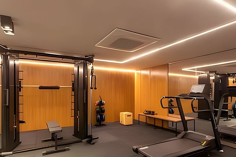 Flat com Varanda Vista Mar Incrível