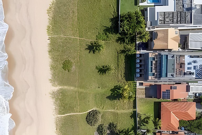 Flat com Varanda Vista Mar Incrível